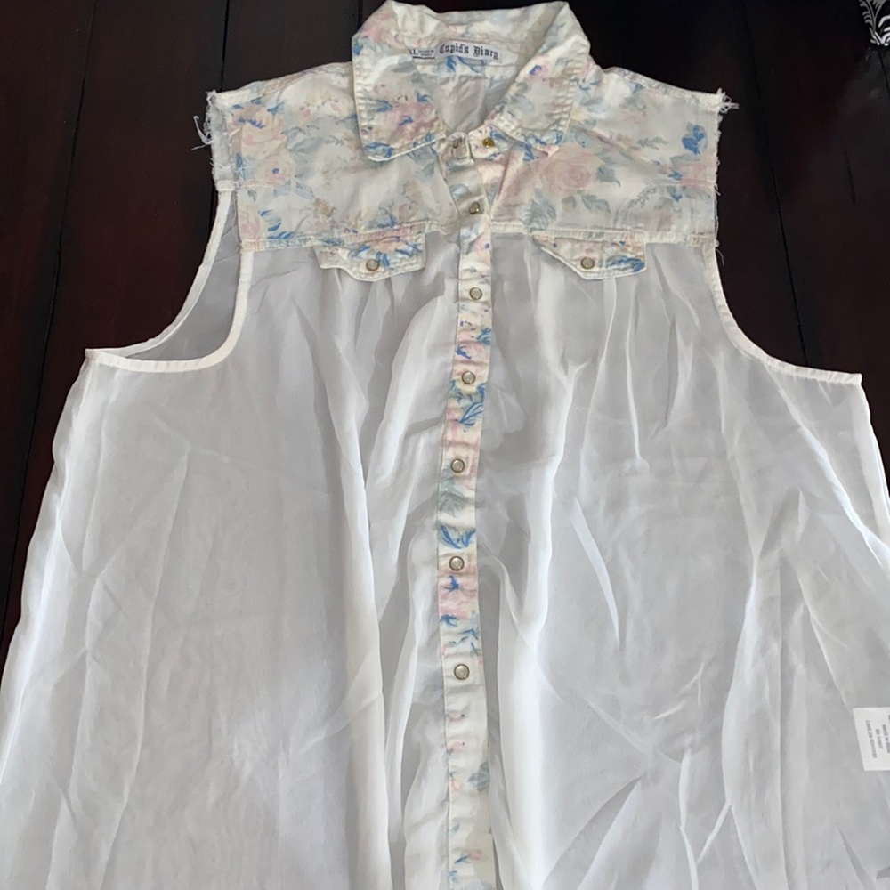 Cupid’s Diary XL Women’s Sleeveless Blouse